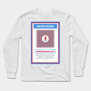 Independence Day - United States - For 4th of july - Print Design Poster - 1706207 Long Sleeve T-Shirt